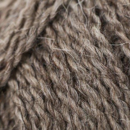 Пряжа Пехорская ПТ "Овечья шерсть" 100% шерсть 1 х 100 г 200 м №371 натур.серый PEH-OVE-371