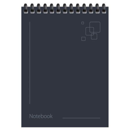 Блокнот А6 80л. ArtSpace "Deep monocolor" на гребне, глянцевая ламинация, твердая обложка RE-Бт6к80гр_51062