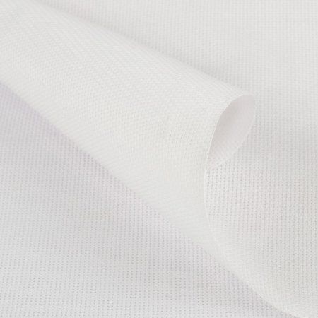 Канва GAMMA Aida №16 100% хлопок 1 шт 50 x 50 см ± 2 см белый K16-50-50