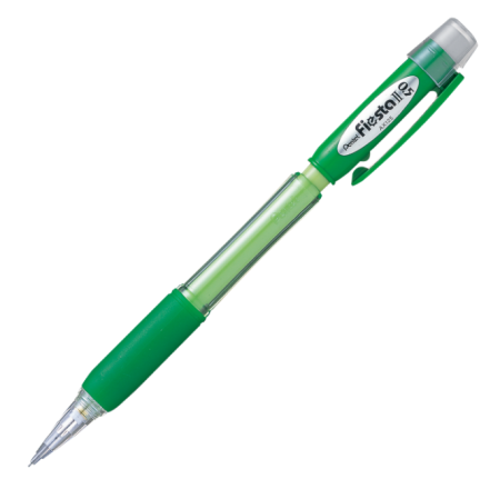 Карандаш PENTEL Fiesta II автоматический, c резиновым грипом 0.5 мм, зеленый корпус AX125-DE