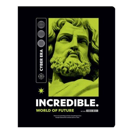 Тетрадь 48л. A5 клетка BG "Невероятный мир" глянцевая ламинация RE-Т5ск48_лг_11067