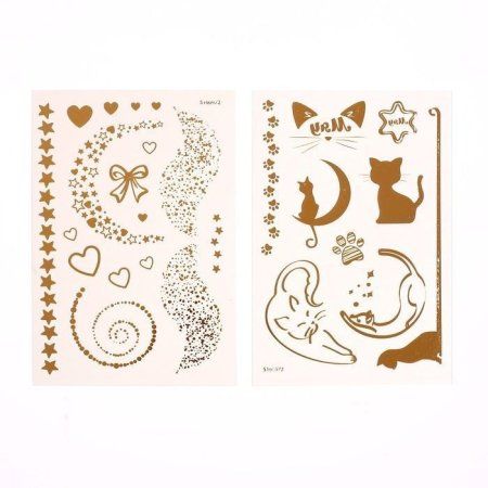 Татуировка на тело "Котики" 10 x 15 см SIM-9045985