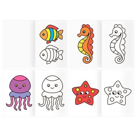 Раскраска А5 ТРИ СОВЫ "Посмотри и раскрась. Выпуск №1" 16 стр. RE-РА5_57677