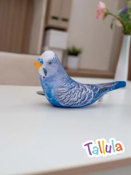 Игрушка-антистресс мягкая Tallula Попугай волнистый, голубой, 25 см UT-102502s
