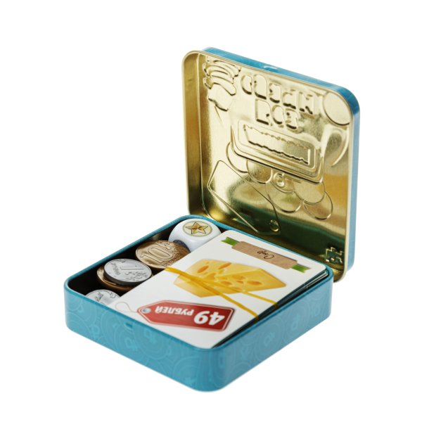 Настольная игра: Десятое королевство "Денежка. Без сдачи" жестяная коробка KOR-03565