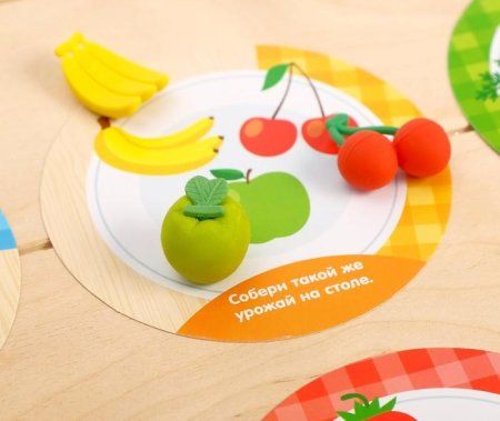 Набор для сортировки IQ-ZABIAKA "Вкусная тарелка" SIM-4655803 Набор для сортировки IQ-ZABIAKA "Вкусная тарелка" SIM-4655803