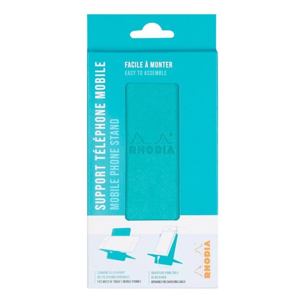Подставка для мобильного телефона RHODIARAMA 8 x 8.5 x 13 см, бирюзовый RH-194422C