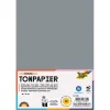 Тонированная бумага FOLIA 130 г/м², 50×70 см, 1 лист, каменно-серый FL-6784