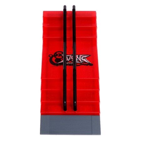 Набор скейт-парк "Трюк: прыжок с лестницы" фингерборд с перилами на лесенках SIM-9445043