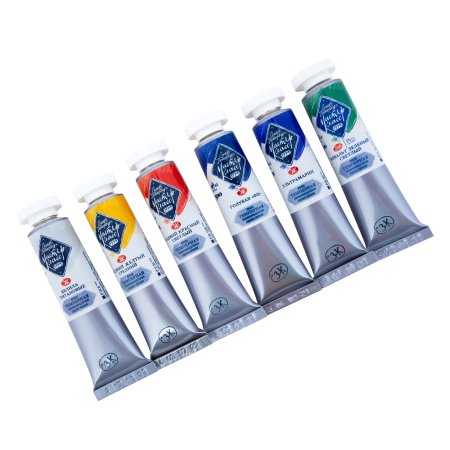 Набор красок темпера МАСТЕР-КЛАСС Basic colours 6 шт х 18 мл, в пластиковом коррексе с европодвесом NP-161392078