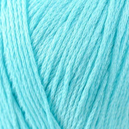 Пряжа Пехорская ПТ "Детский хлопок" 100% мерсеризованный хлопок 1 x 100 г 330 м ± 6 м №063 льдинка PEH-DHL-063