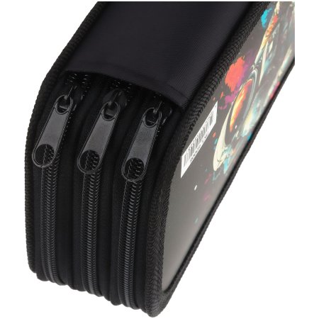 Пенал 3 отделения ArtSpace "Cosmic" 190 x 110, ламинированный картон, софт-тач RE-ПК3_60008