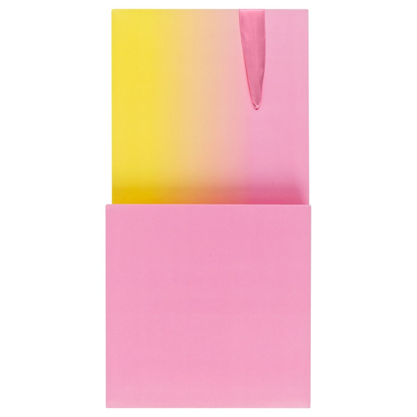 Коробка складная подарочная MESHU "Duotone. Pink-Orange gradient" 15 x 15 x 15 см, с лентой RE-MS_54168