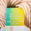 Пряжа Пехорская ПТ "Детский каприз" 50% мериносовая шерсть, 50% микрофибра 1 х 50 г 225 м №442 натуральный PEH-DET-CAP-442