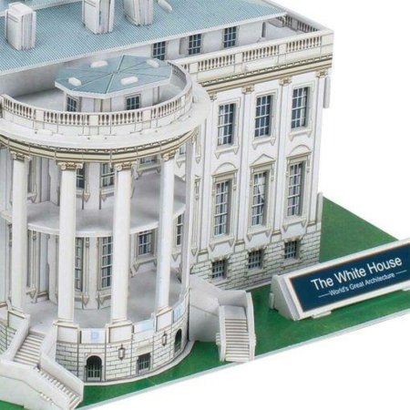 3D пазл CubicFun Серия "С" Белый дом, 64 деталей UT-C060h