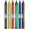 Мелки восковые ГАММА "Классические" 6 цв трехгранные, картон. упаковка, европодвес RE-2131018_01_32