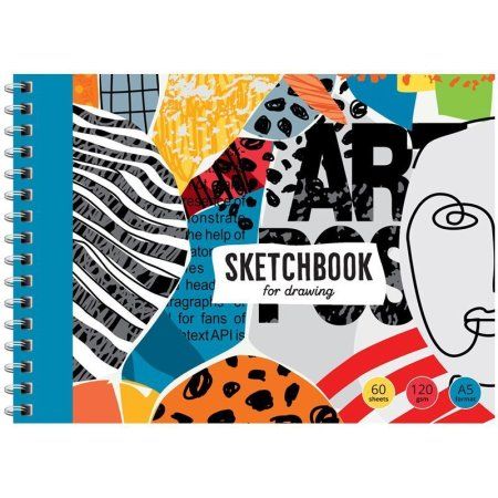 Скетчбук-блокнот 60л. А5 ArtSpace "Art post" 120 г/м2, на гребне RE-Б5р60грг_35493 Скетчбук-блокнот 60л. А5 ArtSpace "Art post" 120 г/м2, на гребне RE-Б5р60грг_35493