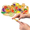 Игровой набор на липучках 10KOR PLASTIC "Фрукты и овощи" 3+ KOR-02865