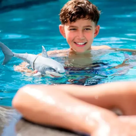 Игрушка ZURU Robo Alive интерактивная "Белая акула" S1 IT-71126 Игрушка ZURU Robo Alive интерактивная "Белая акула" S1 IT-71126