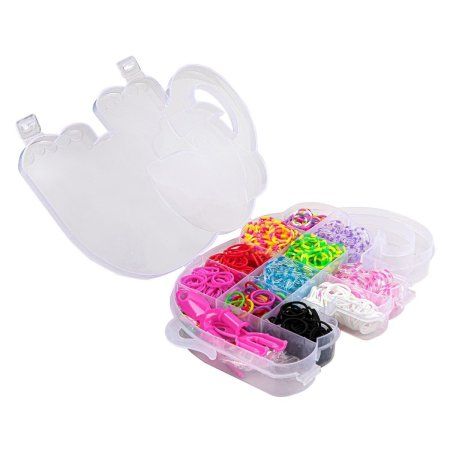 Набор для плетения из резинок HOBBIUS "Слоник" 600 шт ассорти SLB-07