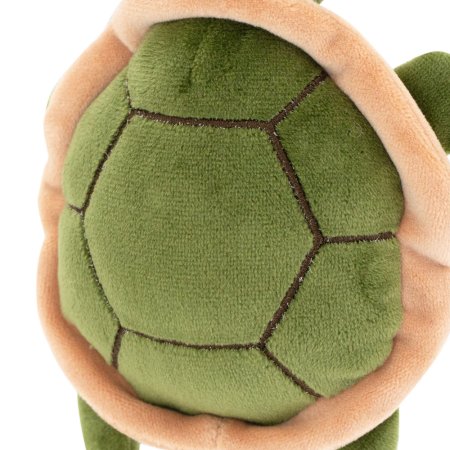 Мягкая игрушка ORANGE TOYS Черепаха зеленая 14 см с метал. кольцом ORT-OT9013/14