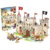 3D пазл CubicFun Серия "Домики" Замок пиратов, 183 деталей UT-P833h