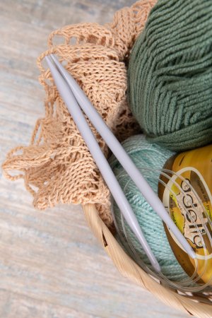 Спицы круговые VISANTIA VTC алюминий d 6.5 мм 100 см со спец.покрытием VTC-65