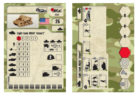 Сборная модель: Американский танк Стюарт, З-6265