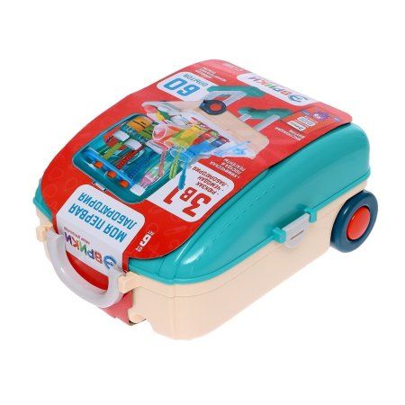 Набор для опытов ЭВРИКИ "Моя первая лаборатория" стол 3 в 1, 60 опытов SIM-7673837