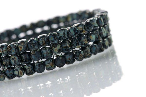Бусины Чехия PRECIOSA Pellet 3 111-01339-00 10 г 02010-25037