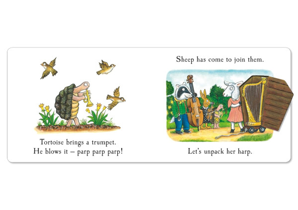 Книга на английском языке: Badger`s band. Julia Donaldson. Pan Macmillan EKS-034394