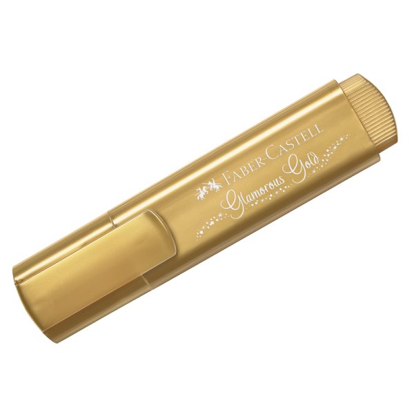 Текстовыделитель Faber-Castell "TL 46" 1-5 мм, золото, металлик RE-154650