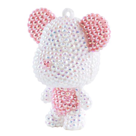 Кристальная (алмазная) мозаика ФРЕЯ брелок "Белый мишка" 5.5 х 6.5 см ALVF-003