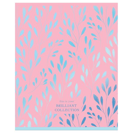 Тетрадь 48л. A5 клетка BG "Brilliant collection" тиснение фольгой RE-Т5ск48_тф_12734