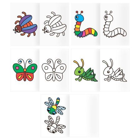 Раскраска А5 ТРИ СОВЫ "Посмотри и раскрась. Выпуск №1" 16 стр. RE-РА5_57677