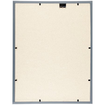 Рамка пластиковая OfficeSpace "Basic" 30 x 40 см, небьющееся стекло, серебро RE-РП_41695