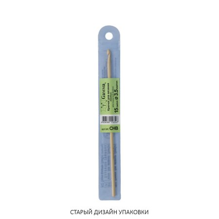 Крючок GAMMA бамбук d 3.5 мм 15 см в чехле CHB-35