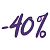 Товары со скидкой 40%