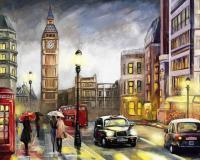 Картина по номерам: Красочный Лондон 40 x 50 см CV-MG2162