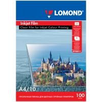Пленка Lomond A4 100 мкм 10 л, для цветных струйных принтеров RE-0708411