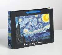Пакет ламинированный горизонтальный "I paint my dream" L 40 x 31 x 11.5 см 4725220