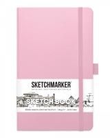 Блокнот для зарисовок SKETCHMARKER 140 г/м2 13 x 21 см 80 л, твердая обложка, Розовый MP2315003SM