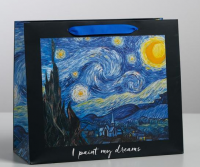Пакет ламинированный горизонтальный "I paint my dream" ML 27 x 23 x 11.5 см 4725217