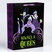 Пакет ламинат вертикальный Disney "Always a queen" 31 х 40 х 11 см SIM-5271819