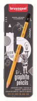 Набор чернографитных карандашей BRUYNZEEL 6 шт в металлической упаковке MP60211006