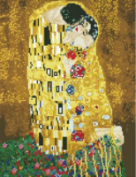 Алмазная мозаика: Густав Климт Поцелуй 40 x 50 см CV-LG053