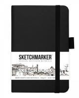 Блокнот для зарисовок SKETCHMARKER 140 г/м2 9 x 14 см 80 л, твердая обложка, Черный MP2314001SM