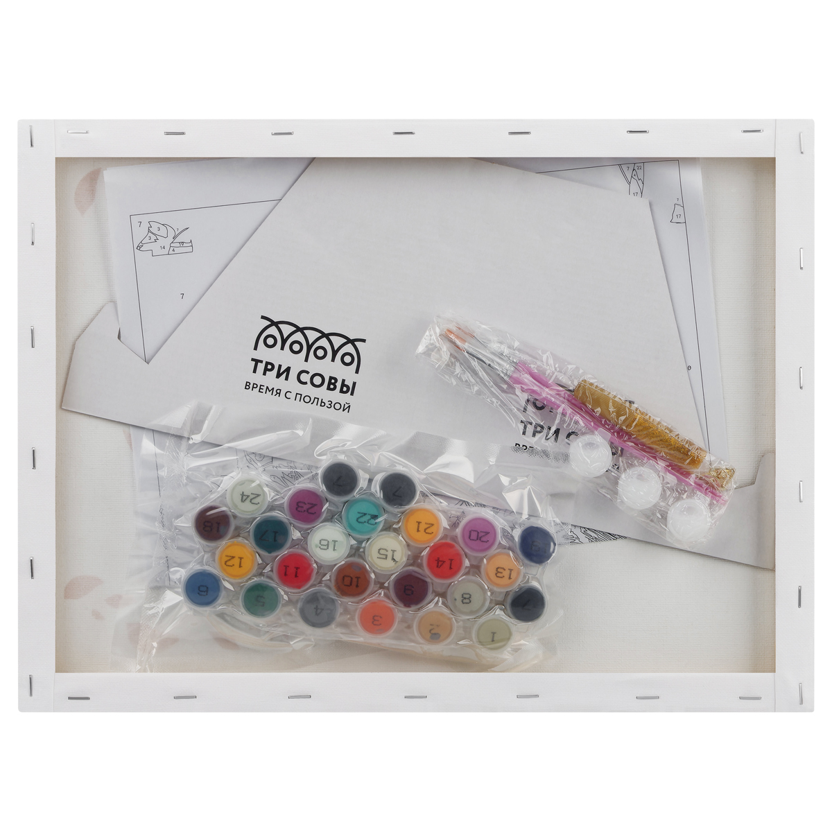 картина по номерам состав