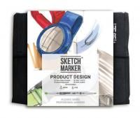 Набор маркеров SKETCHMARKER Product 1 36 шт промышленный дизайн + сумка органайзер MP36prod