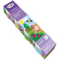 Краски пальчиковые ГАММА "Малыш" 1+, 4 цв 100 мл картон. упаковка RE-180120218